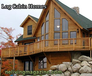 New England Log Cabin Homes from NH Log Homes