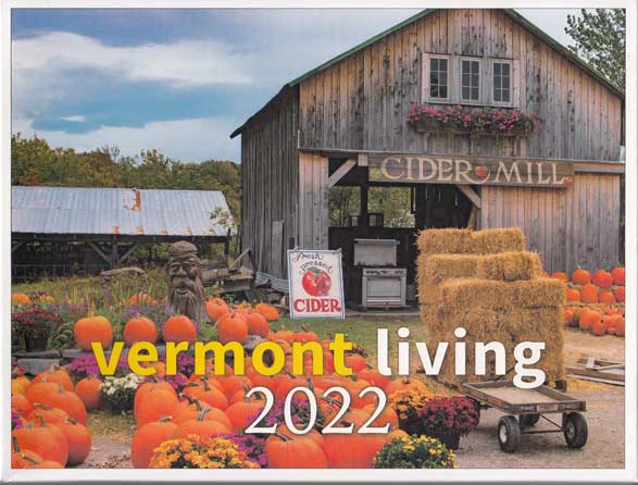vt living wall calendar Vermont Photo Calendar from Vermont Living 