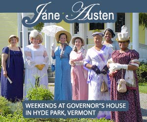 Jane Austen Weekends at The Governor's House in Hyde Park
