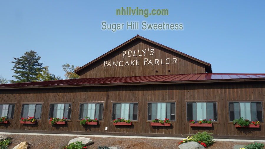Sugar Hill NH landmark Polly's Pancake Parlor