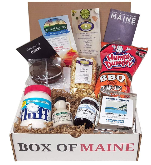 Box of Made in Maine Gifts