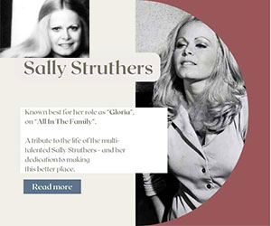 Actress Sally Struthers