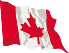 Canada Flag - New England ties to Canada, neighbors, friends, travel